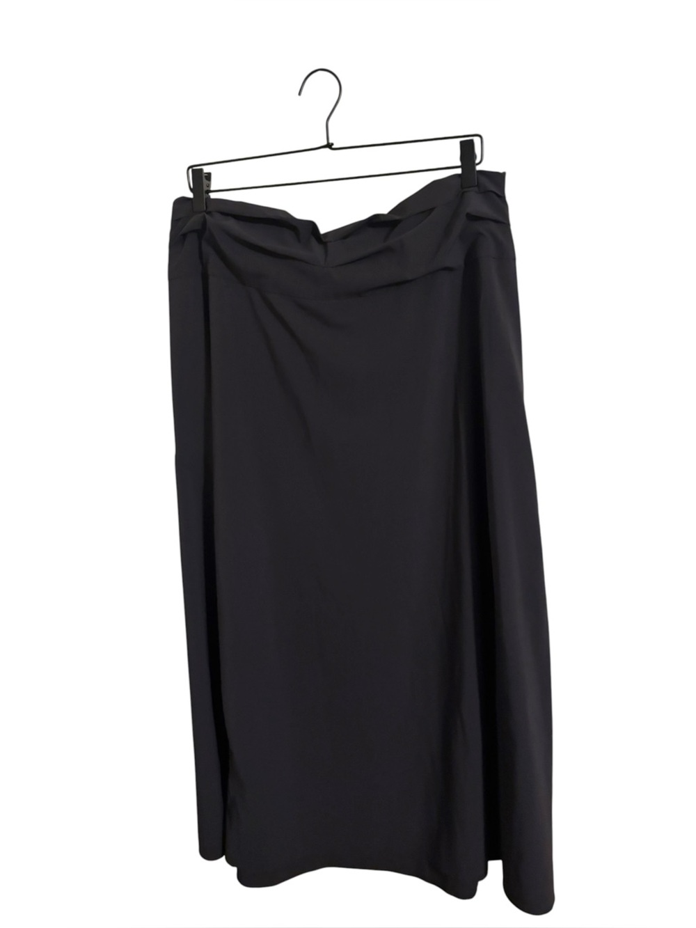 Nic + Zoe Black Midi Skirt XL